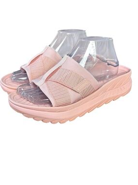 Vionic Rebound Adjustable Slide Sandals in Blush – Women’s Sz 9/Men’s 7.5